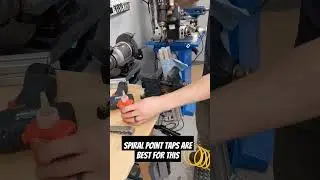 How to tap/thread parts FAST!