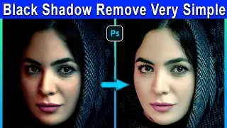 How To Remove Dark Shadows In Photoshop || Fix Shadow From Face In Photoshop 