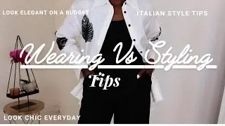 What I Wore in a Week || How to dress better