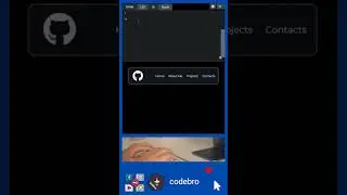 html and css nav realtime creation