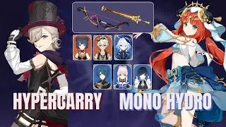 C0 Lyney Hypercarry - C0 Nilou Mono Hydro | 4.5 Spiral Abyss