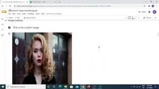 Tutorial on how to run Neural Style Transfer on Google Colab