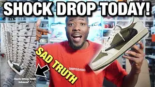SHOCK DROP TODAY TRAVIS SCOTT OLIVE! THE SAD TRUTH! BIGGEST STOCK EVER