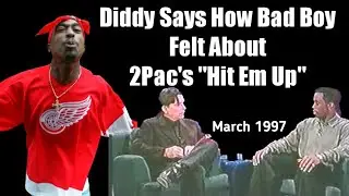 Diddy On How Biggie Felt About "Hit Em Up" (1st interview after Biggie's Death) [MARCH 1997]
