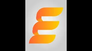 Letter E Logo Design In Corel Draw