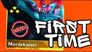 TFT: Mordekaiser 3 Star ⭐⭐⭐ Bonk! | LoL TFT Set 8