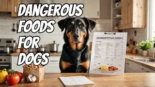 Top 17 Foods That Can Harm Your Dog!