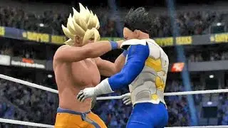 WWE 2K17 - Goku Vs. Vegeta