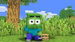 Училище за чудовища: Бедното пате няма път към дома - тъжна история - Minecraft анимация