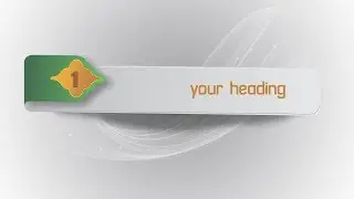 Best Heading Vector Design in coreldraw x7 | Number Vector design [Urdu/Hindin]