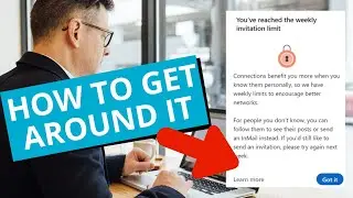 Is LinkedIn Outreach Now Dead!? New LinkedIn Weekly Invitation Request Limit Warning