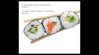 Web bot for sushi go round
