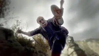 Редкая смерть от Ганадо в Resident evil 4 Remake