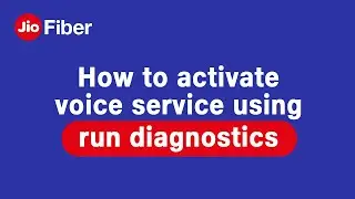 How to activate voice services using Run Diagnostics