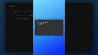 Fibonacci Swift