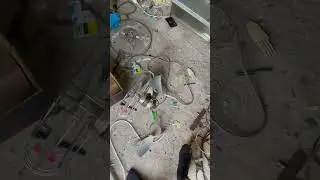 Broken Vintage AirStreamer wall fan smash