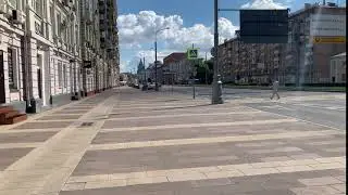 ул. Новослободская без деревьев (Москва)