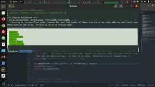JavaScript - Basic Array Methods