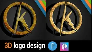How to make professional logo on android | how to edit logo in picsart and pixlLab urdu/hindi
