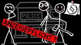 Muss ich Straftaten anzeigen?