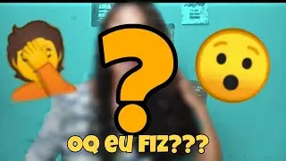 o dia que eu fiz merda no meu cabelo kkkkk