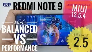 Redmi Note 9 Genshin Impact 2.5 Test Setelah Update Terbaru MIUI 12.5.4 di tahun 2022