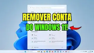 COMO REMOVER CONTA MICROSOFT DO PC W11