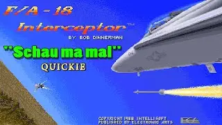 F/A - 18 Interceptor (Amiga) 