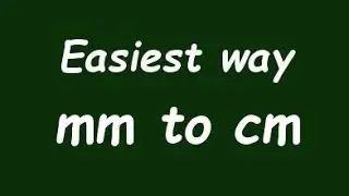 ✅ Convert Milimeter to Centimeter (mm to cm) - Formula, Example, Convertion Factor