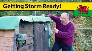 134. Getting Storm Ready - Living Alone in Wales (October 2024)