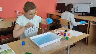 Рисуем на воде. Эбру.
