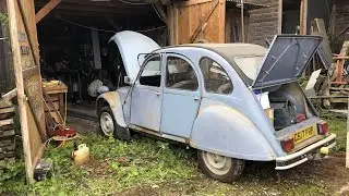 STORED 1986 2CV - WILL IT RUN?