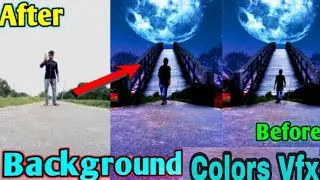 HOW TO MAKE BACKGROUND COLORS VFX CHANNEL ASHIK