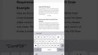 Add Text to PDF on iPhone in 1 Second/Edit PDF Like in a Word#pdf  #iphone15promax #iOS17 #pdfeditor