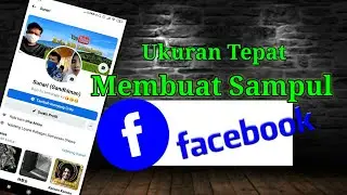 Ukuran Pas Sampul Facebook FansPage dan Cara Buat + Pasang || Pixellab Tutorial