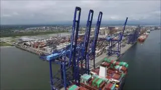 Porto de Paranaguá - Paraná - Drone