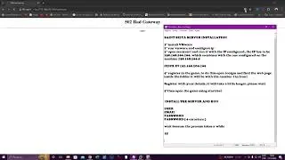 Setup server Saint Seiya