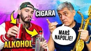 24H NERVIRAM MIROLJUBA PETROVIĆA - PUŠIM CIGARE KOKA KOLA ! * PRANK *