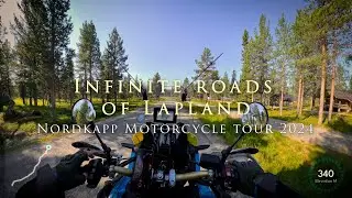 Nordkapp Motorcycle Trip 72 - The Vast Expanse of Lapland