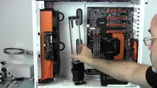 Case Labs SM8 Merlin Water Cooled Build Log 4 - Clockwork Orange - Cooling Parts