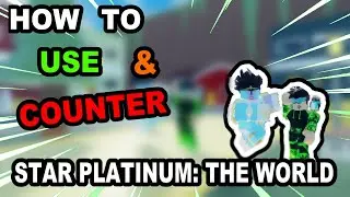 How to Use and Counter SP:TW/Star Platinum The World -A Bizarre Day