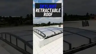 Megavent's Skylight Retractable Roof in India- www.megavent.co.in