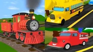 Лучшие мультфильмы для Детей. Паровозик Шонни.