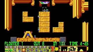 Lemmings [PC] - Level 10: Smile if you love Lemmings