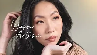 Warm Autumn Soft Glam Makeup Tutorial Specifically for Hooded, Monolid Eyes