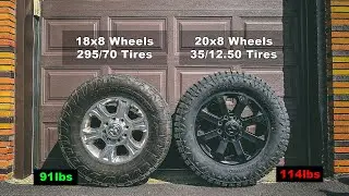 Ram OEM Wheel Battle! Stocks and 35s!