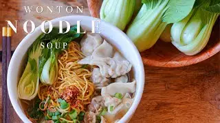 Quick and Easy WONTON NOODLE SOUP Recipe – Better than Chinese Takeout!