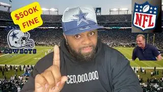 *BREAKING NEWS* NFL FINE COWBOYS & SAINT FOR FIGHT