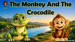 🐒 The Monkey And The Crocodile 🐊 | English Moral Story For Kids 📖