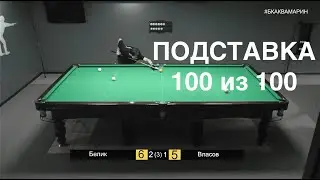Бильярд 2021| Подставка или дурак (шар)?| Русский бильярд лучшие удары 2021